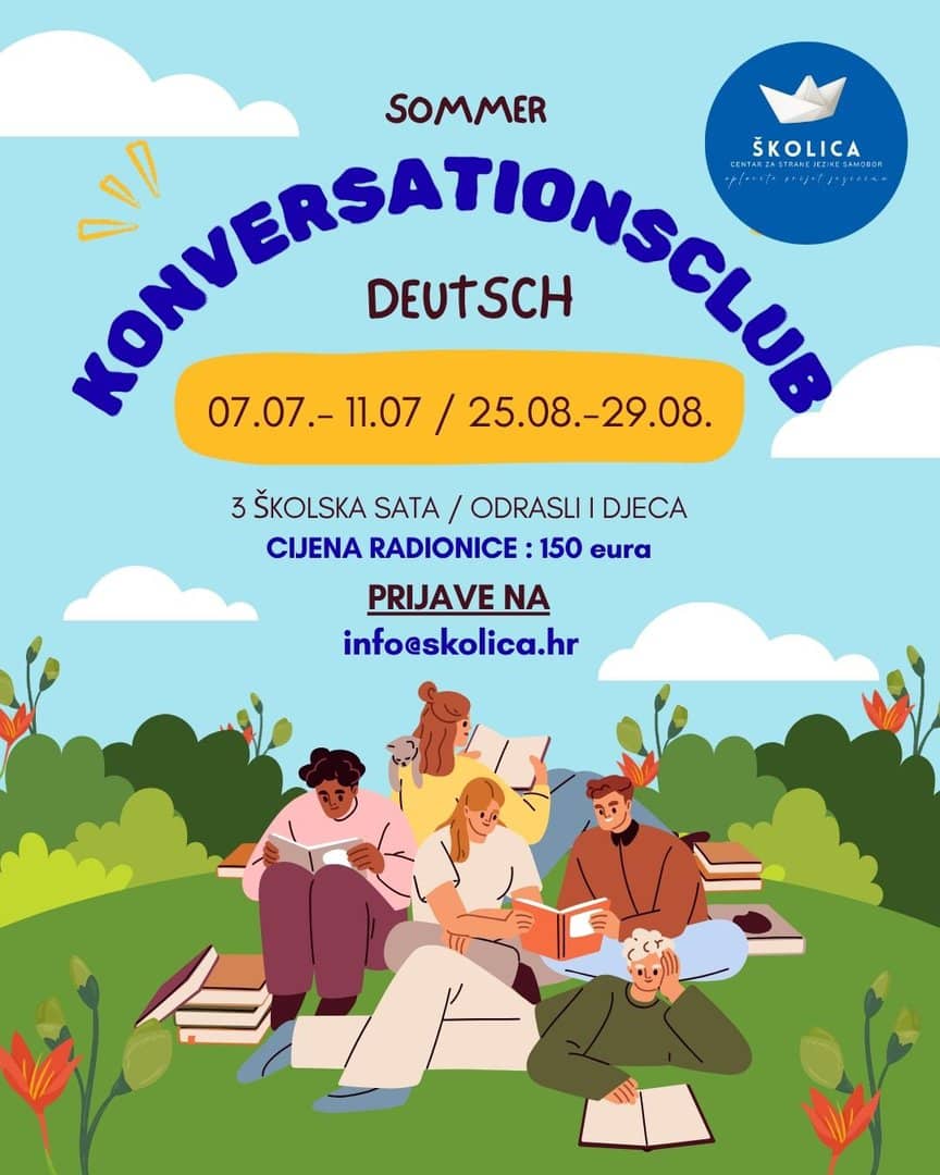KONVERSATIONSCLUB / Radionica konverzacije na njemačkom jeziku